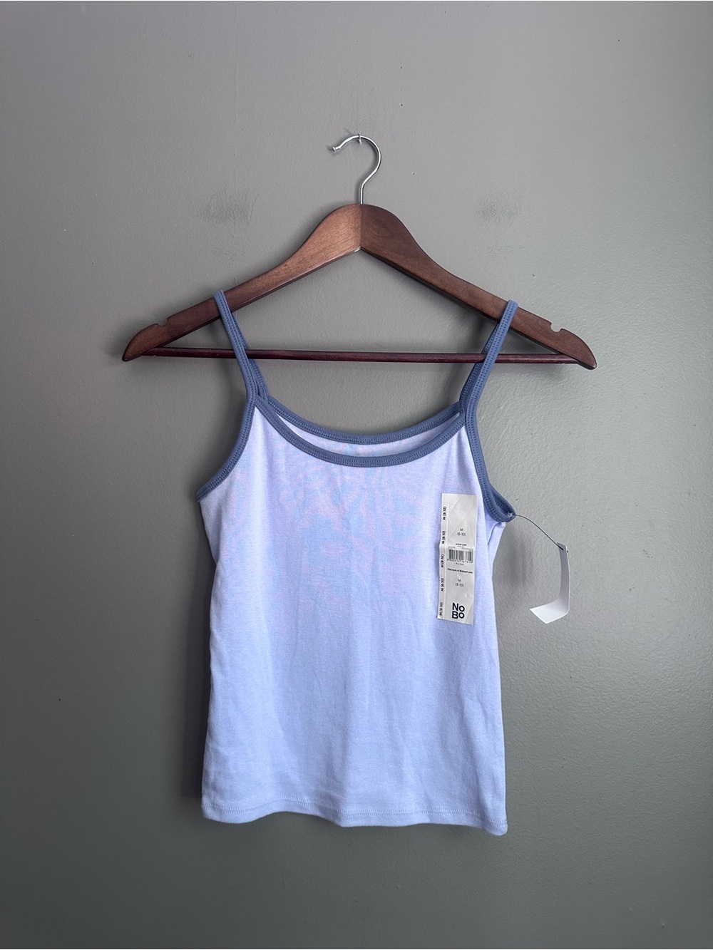 No Boundaries Purple Scoop Neck Cami Tank Top Size Medium